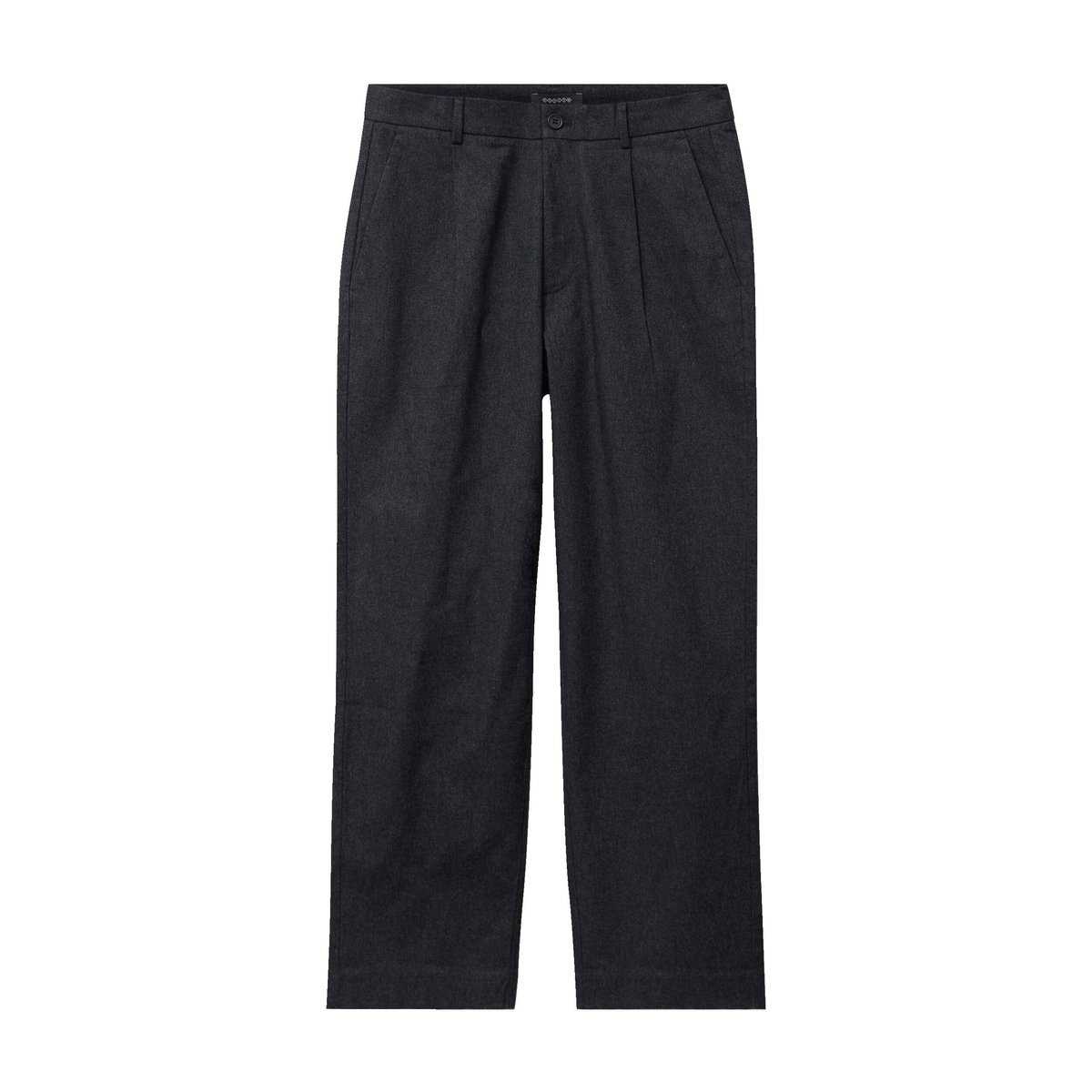 Pantalon chino large longueur 32 gris foncé, BONOBO