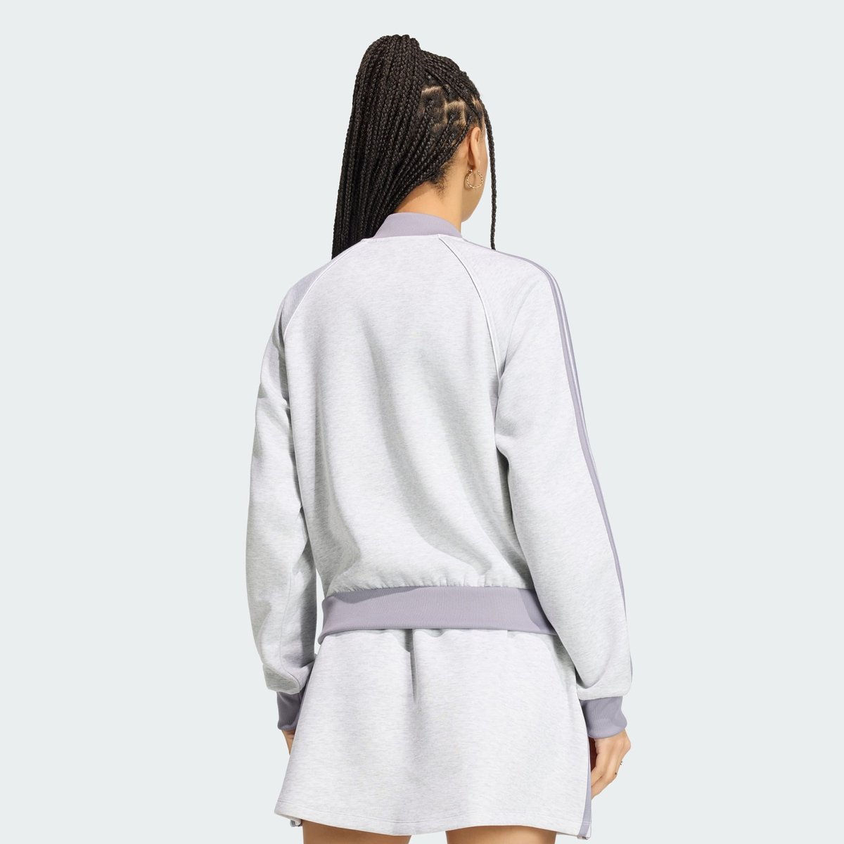Veste De Survêtement Veste De Survêtement light grey heather / slate, adidas Originals