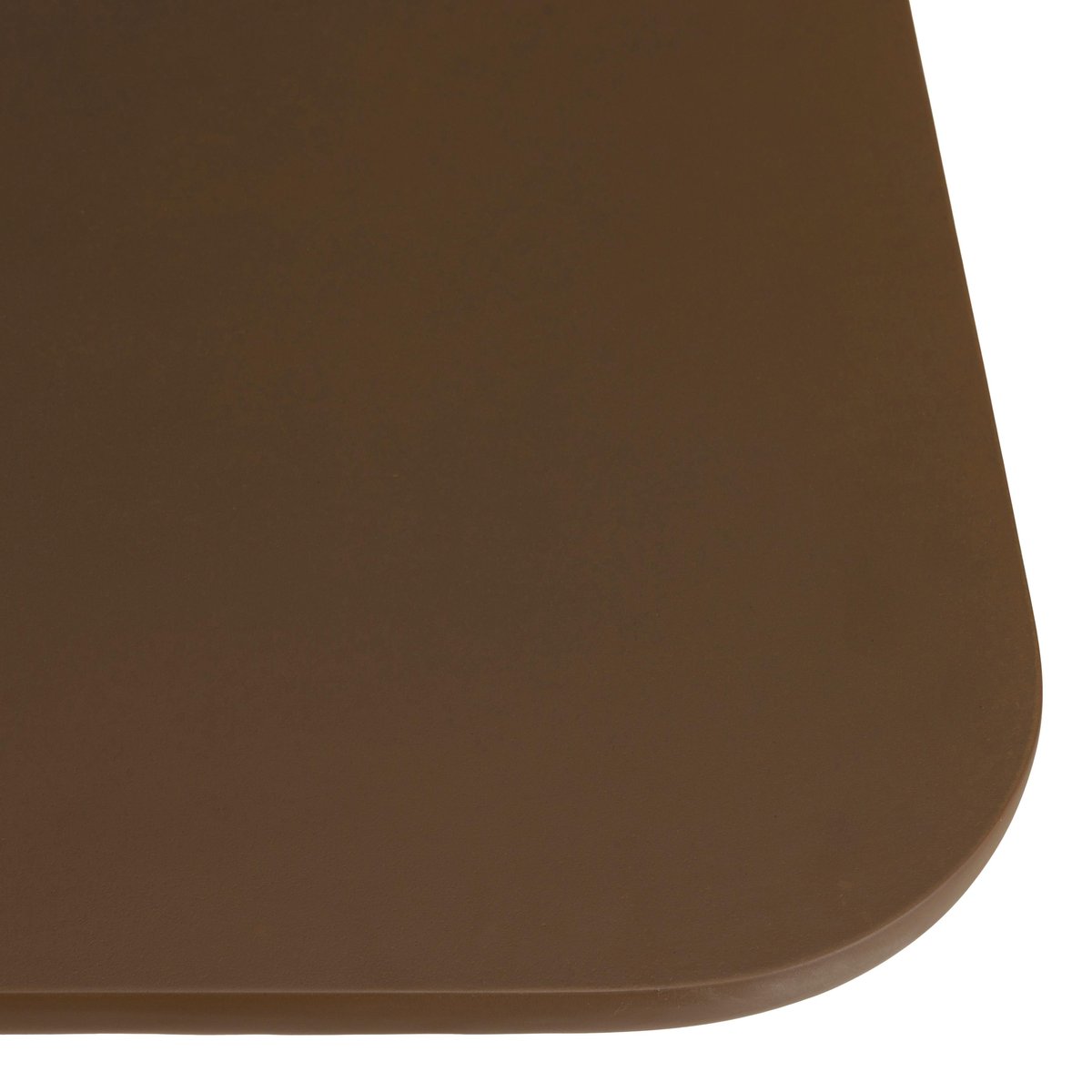 Ensemble table 240 cm et bancs effet béton marron pieds en bois d'acacia CALVI marron, PIER IMPORT
