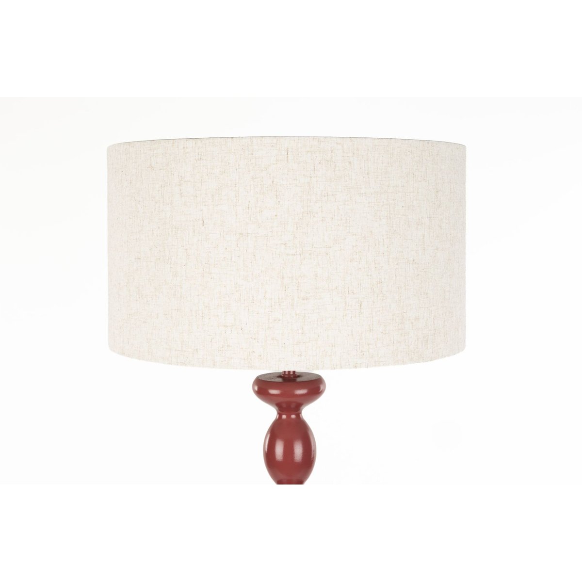 Lampadaire design en métal pop, PIM rouge, BOITE A DESIGN