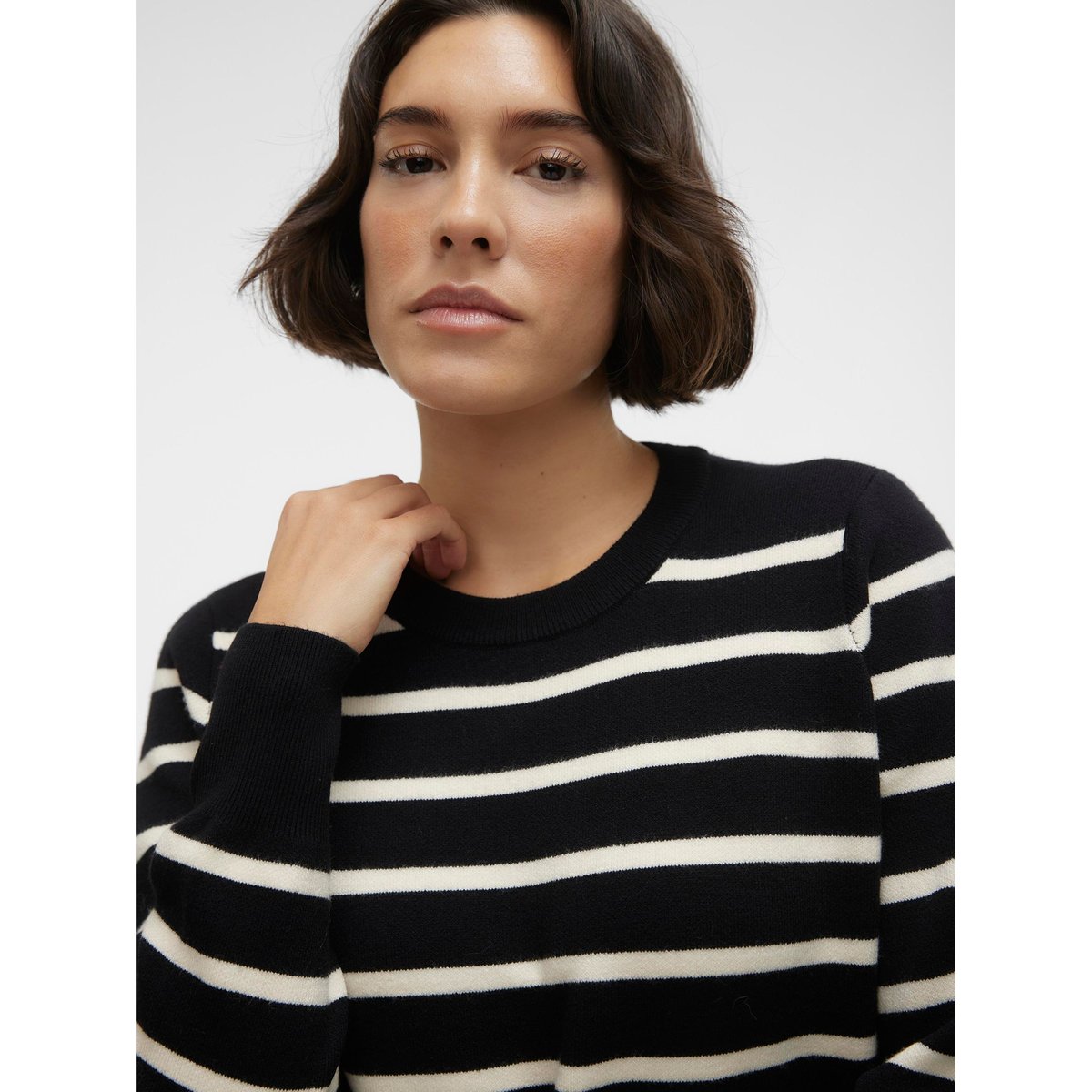 Pull En Maille noire - black, VERO MODA