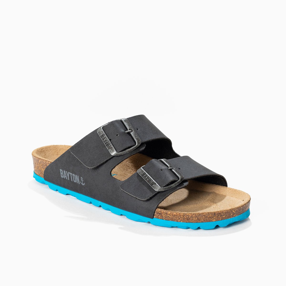 Sandales ATLAS gris foncé, BAYTON