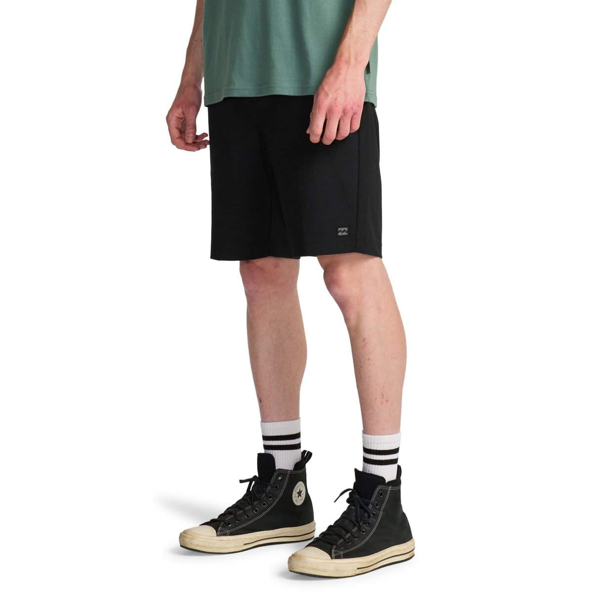 Short submersible CROSSFIRE SOLID 20" noir black, BILLABONG