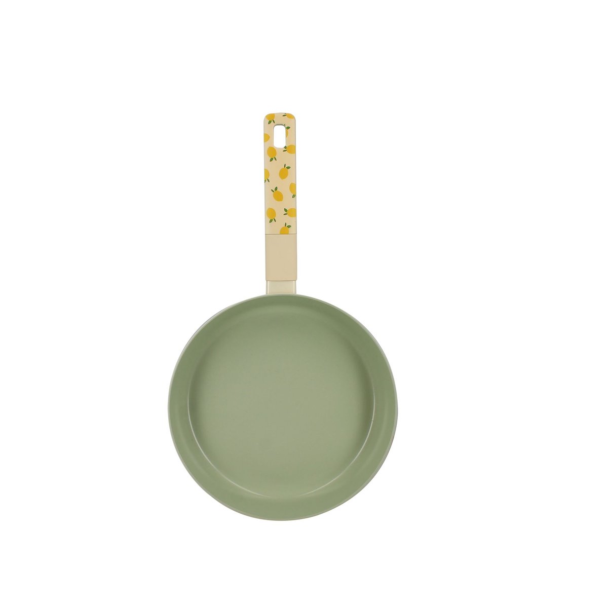 Poêle 20cm en aluminium, CITRON beige-vert, MENASTYL