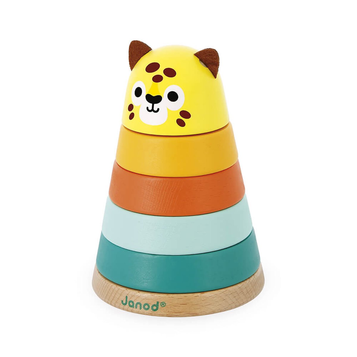 Empilable Jaguar Tropik multicolore, JANOD