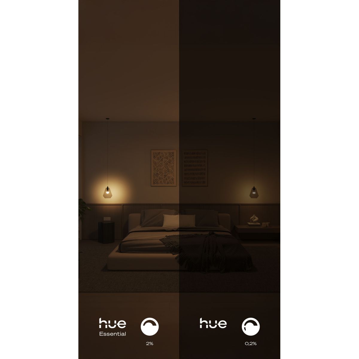 Ampoule LED connectée Essential E27 White&Color Ambiance couleur unique, PHILIPS HUE