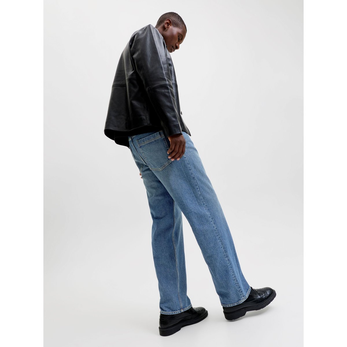 Jean Baggy Fit blue denim, JACK & JONES