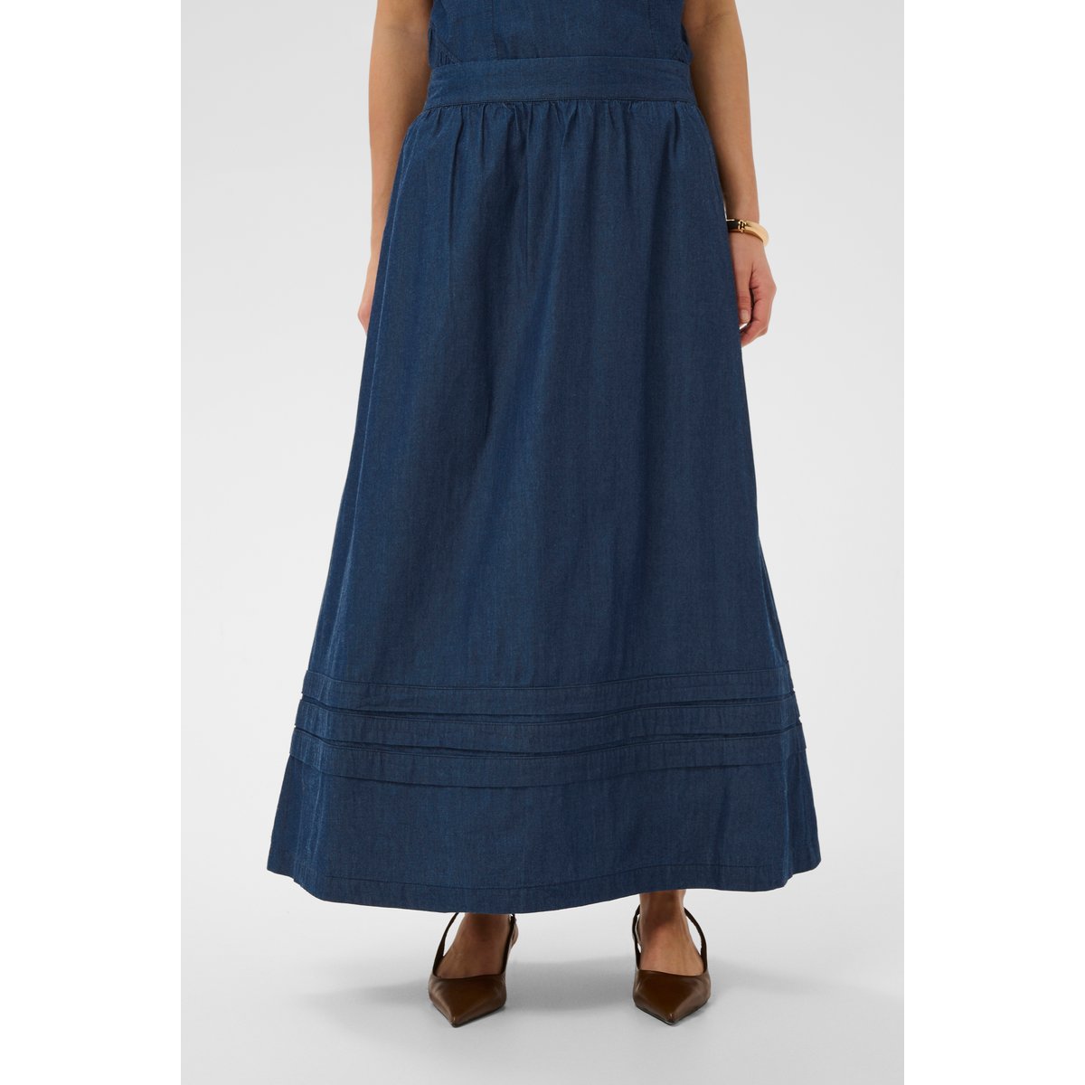 Jupe casual bleu rinse wash, CULTURE