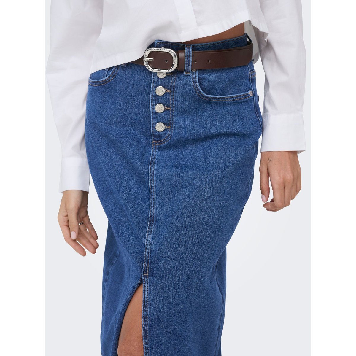 Jupe En Denim medium blue denim, ONLY