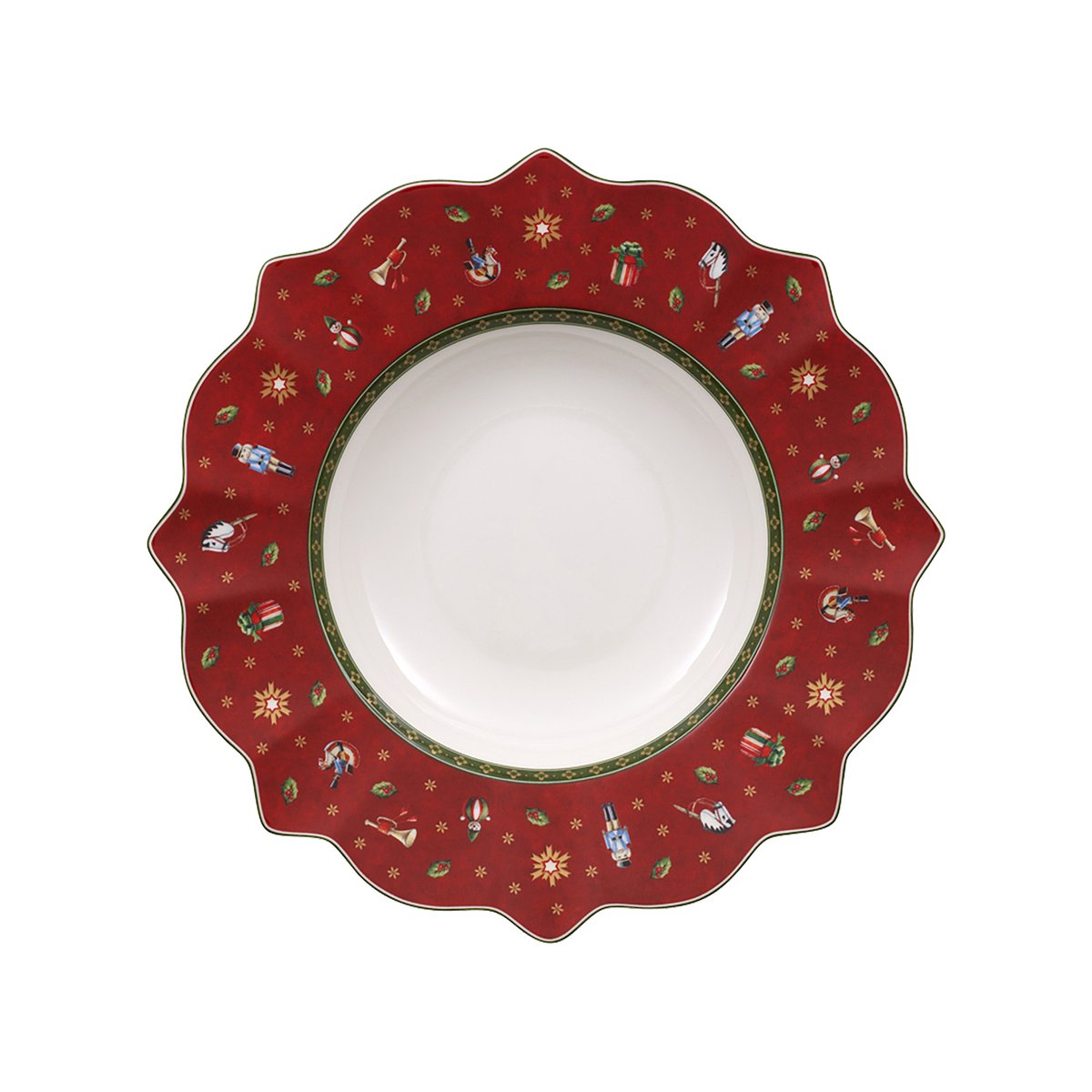 Assiette Creuse Rouge TOY'S DELIGHT rouge, VILLEROY & BOCH