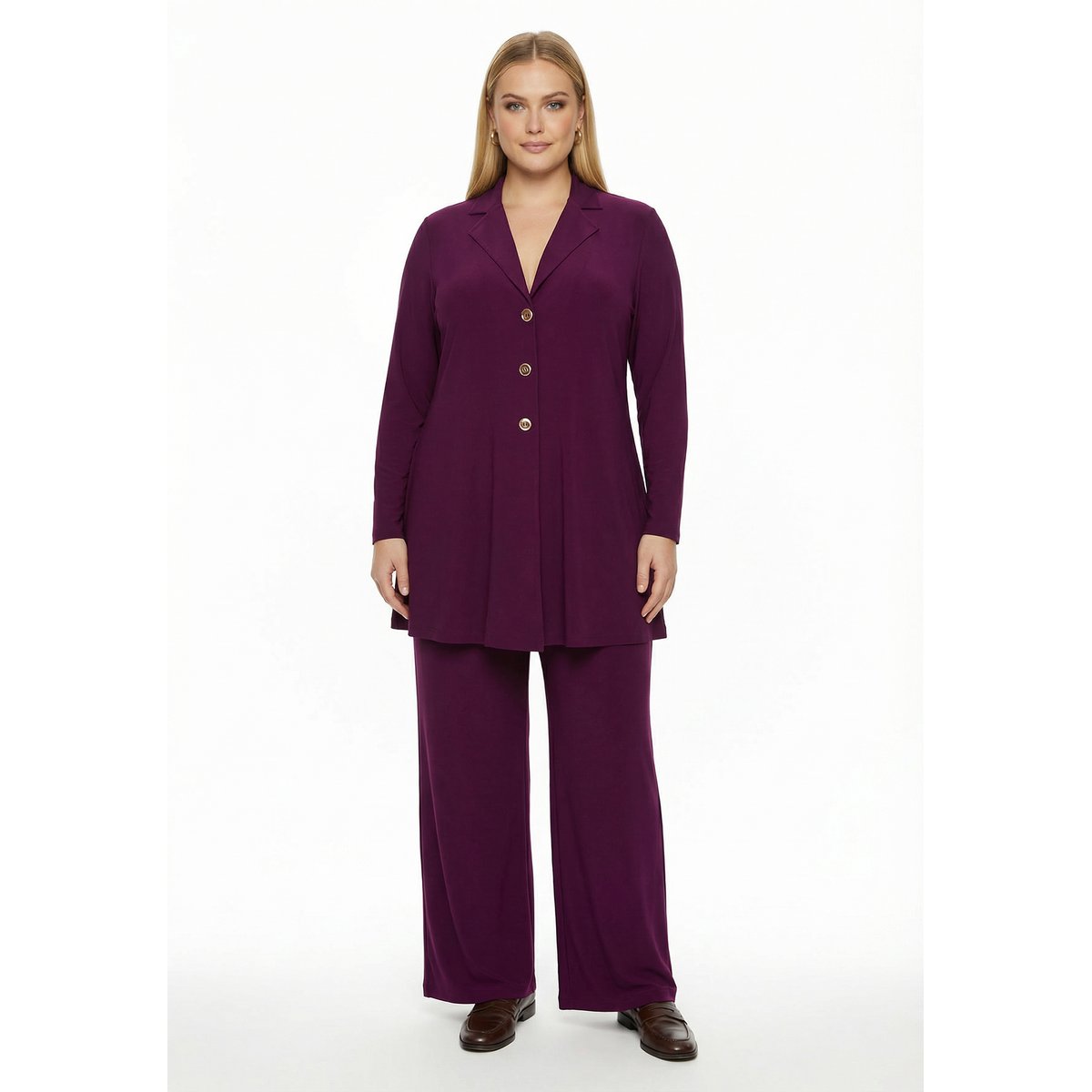 Veste /Blazer avec manches longues violet, YOEK