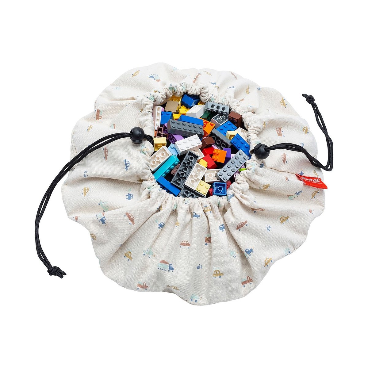 sac de rangement mini - cars blanc coquille, PLAY&GO