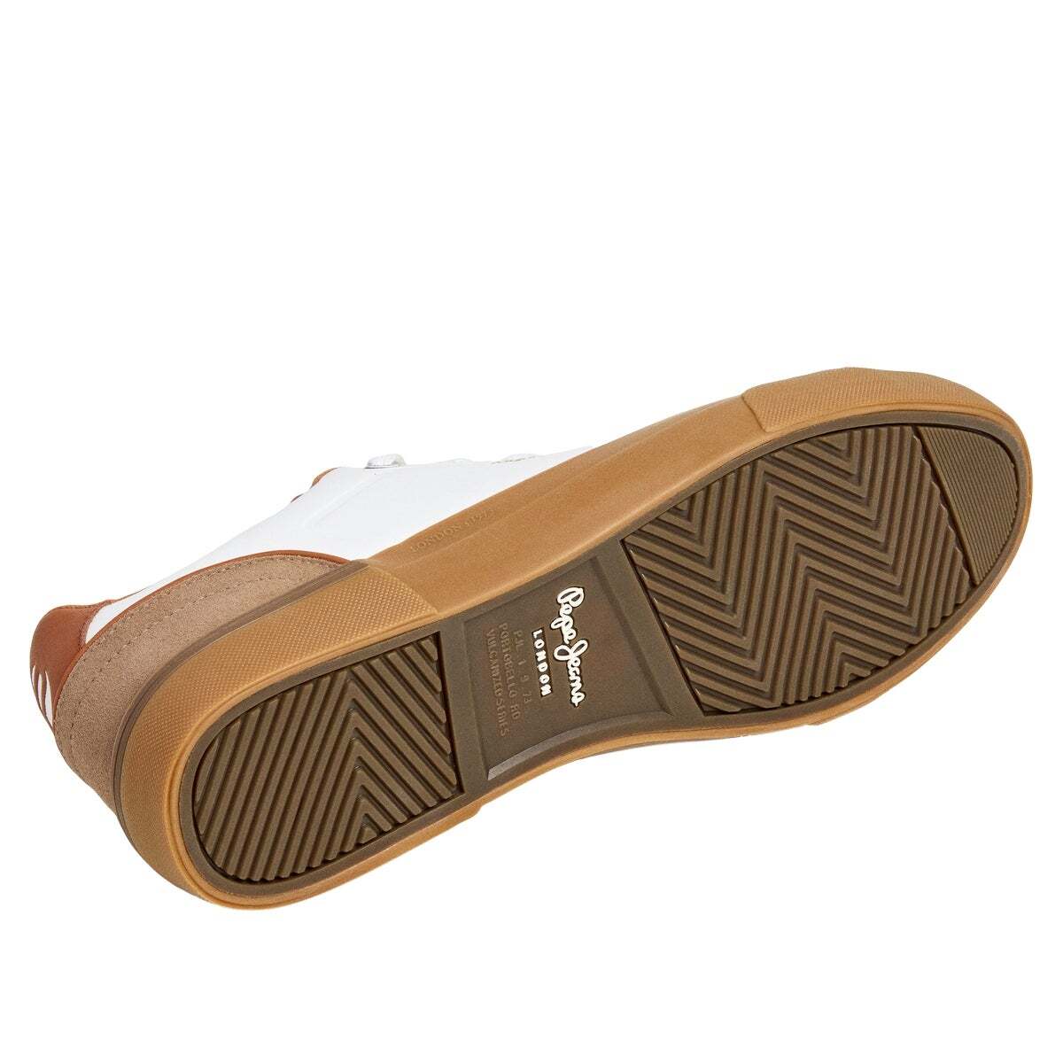 Kenton - Baskets Classiques Avec Détails En Daim blanc ivoire, PEPE JEANS
