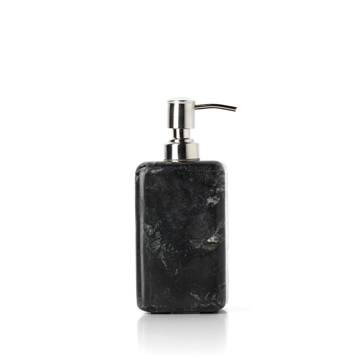 Distributeur de savon en marbre MARBLE noir marine, BAZAR BIZAR