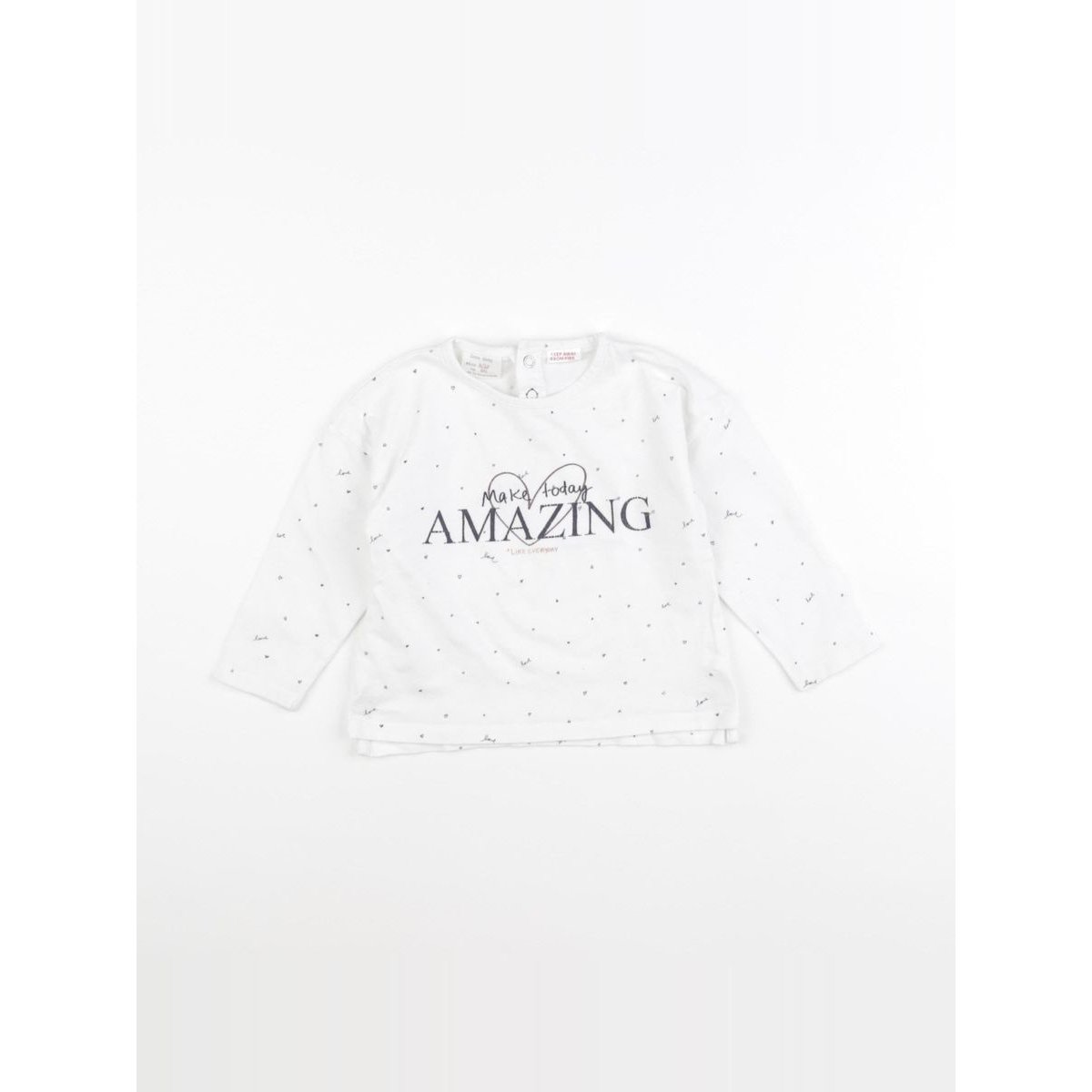 Tee-shirt - Bon état blanc, ZARA