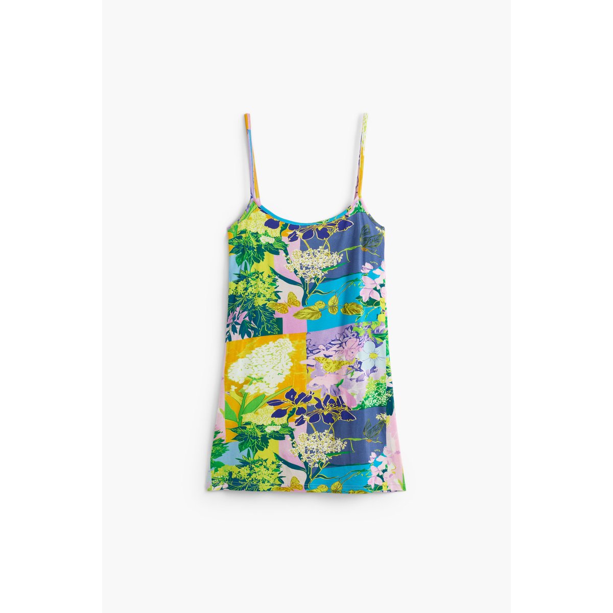 Robe crochet blanche beige, DESIGUAL