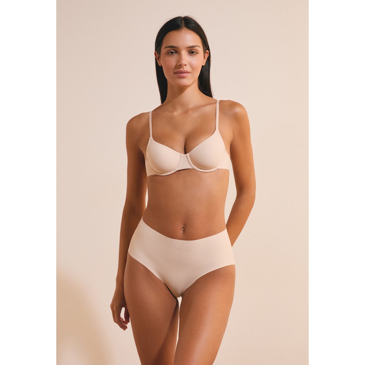 Culotte midi en microfibre PURE FIT lin, ETAM
