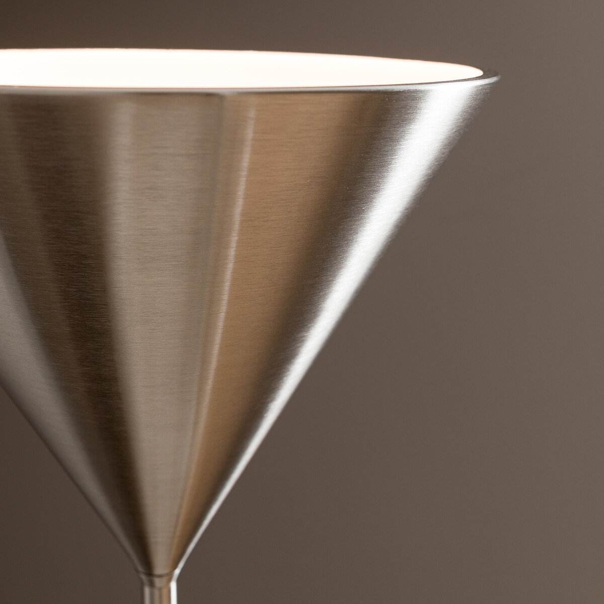 Lampadaire double cône, nickel brossé, Moke nickel brossé, AM.PM