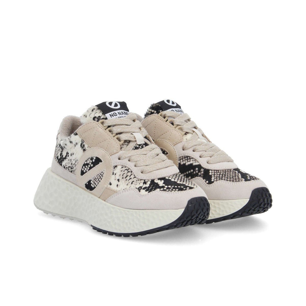 CARTER JOGGER W SNAKE KISS DOVE - Collier orné de Cristaux Swarovski® inclus blanc, NO NAME