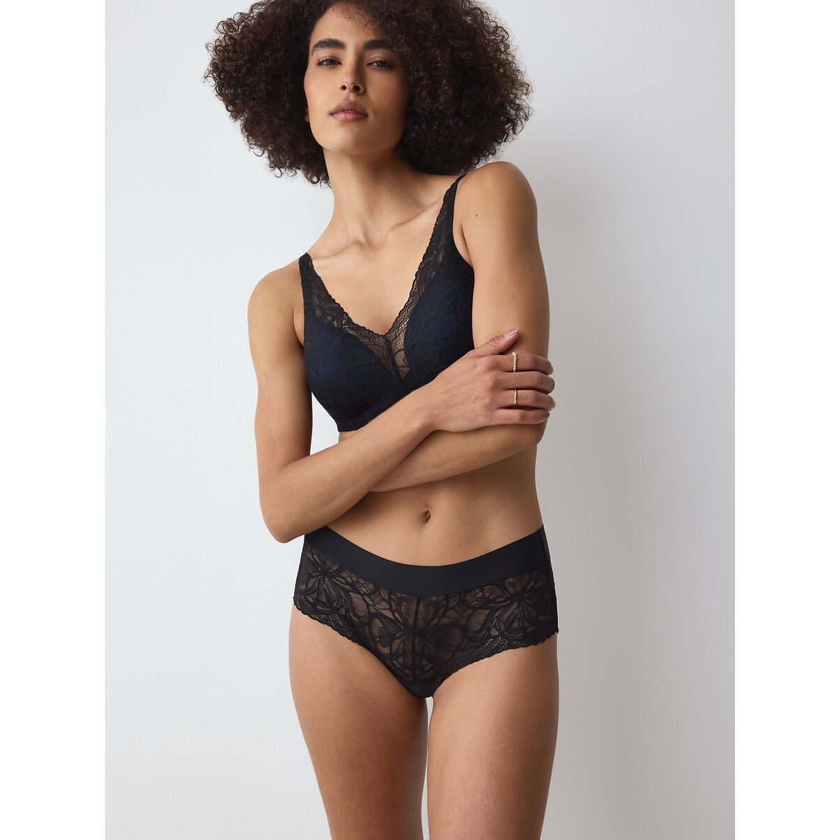 Shorty Body Make-Up Illusion Lace Abbigliamento E Accessori Biancheria Intima Calze Intimo La Redoute