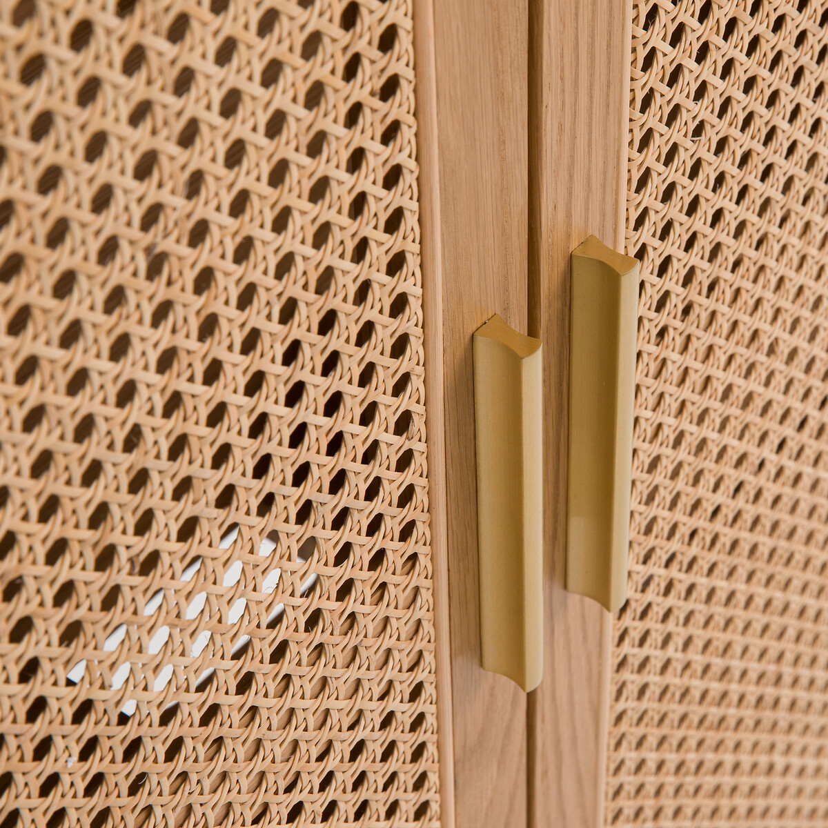 Matheo Hideaway Cabinet Desk light wood, LA REDOUTE INTERIEURS