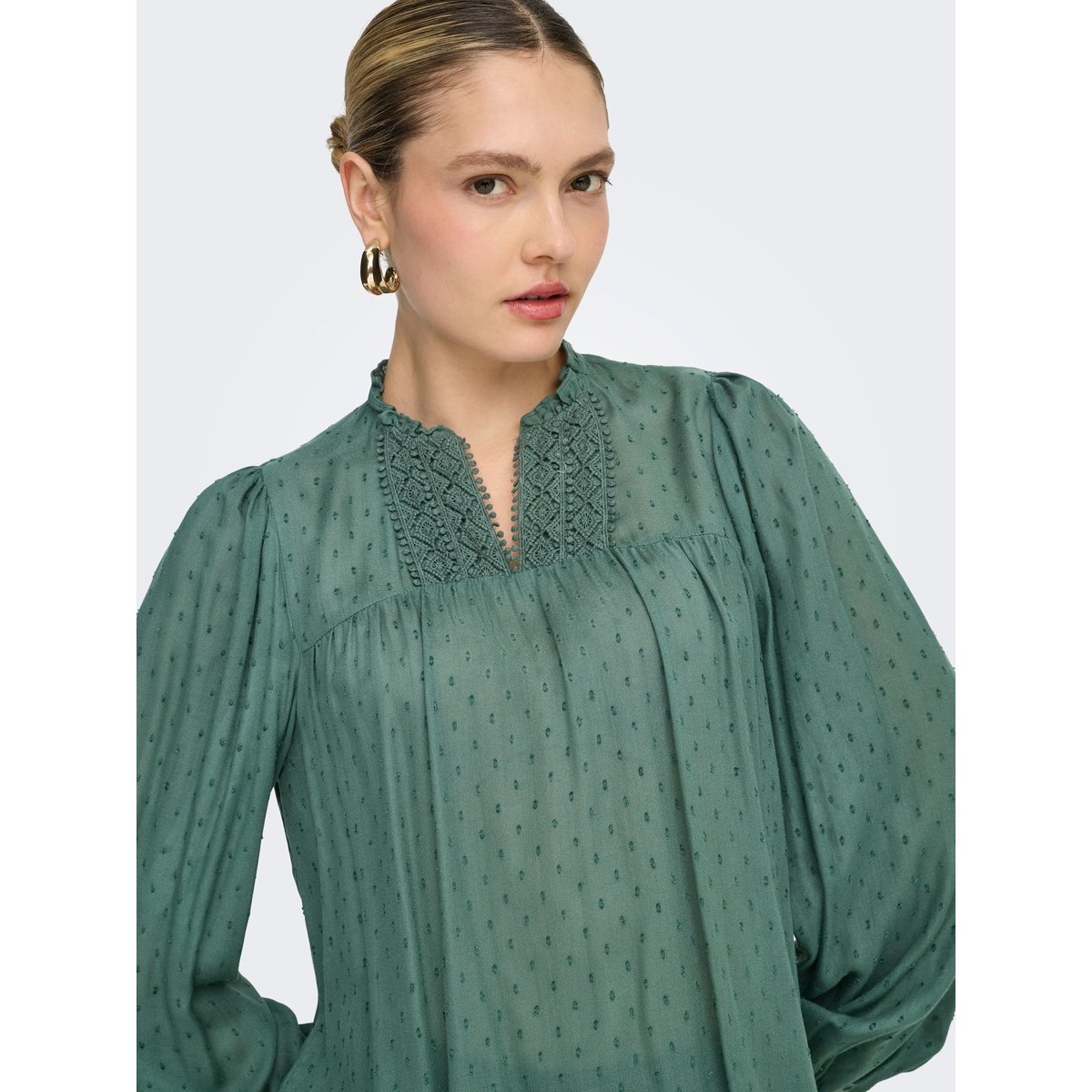Blouse dark forest, ONLY