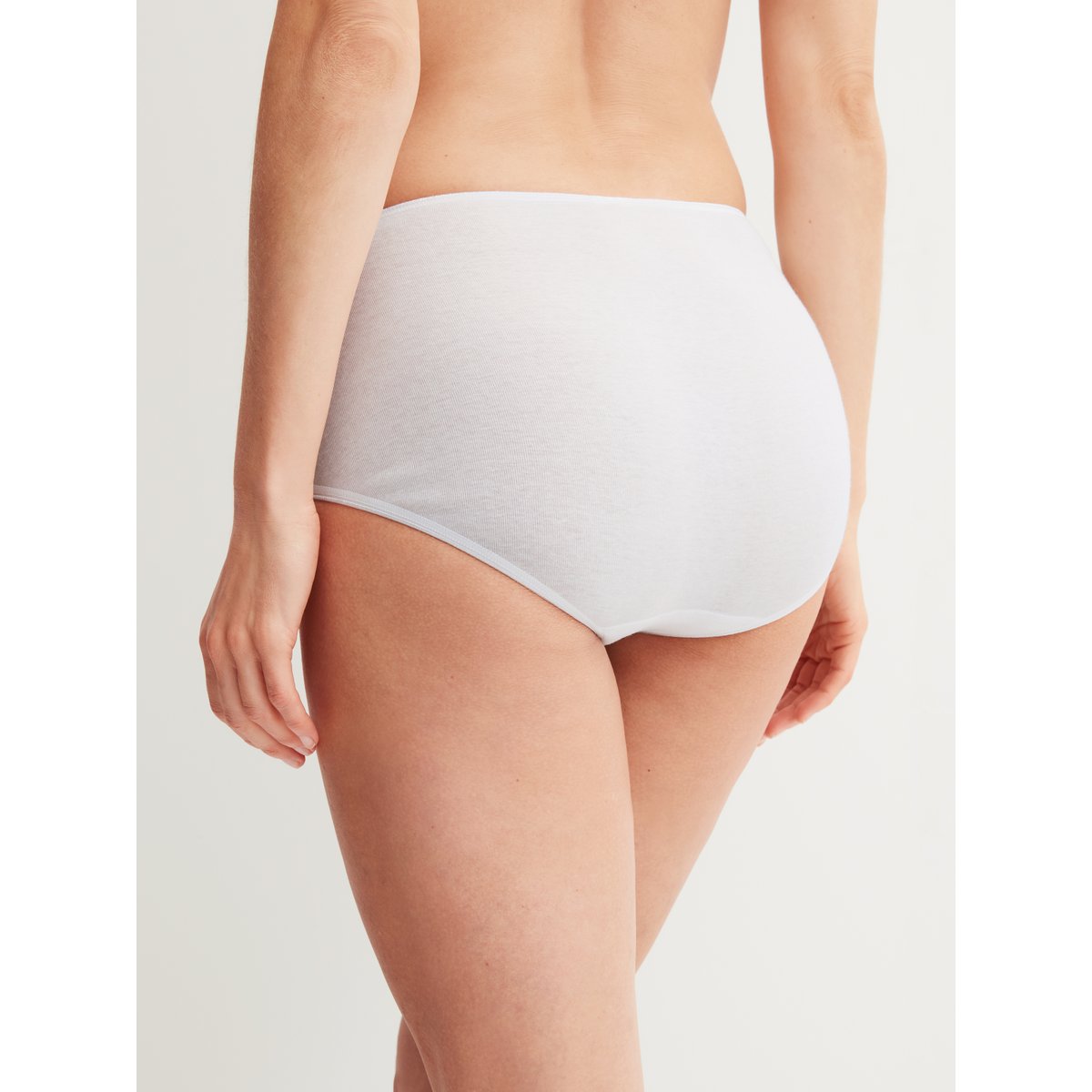 Slip midi Coton COTTON DESIRE blanc, CALIDA