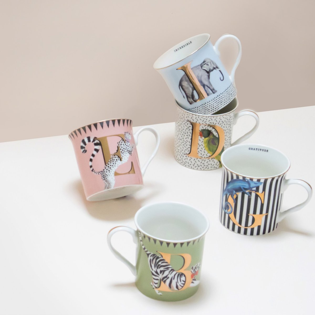 Mug Alphabet Animaux k, YVONNE ELLEN