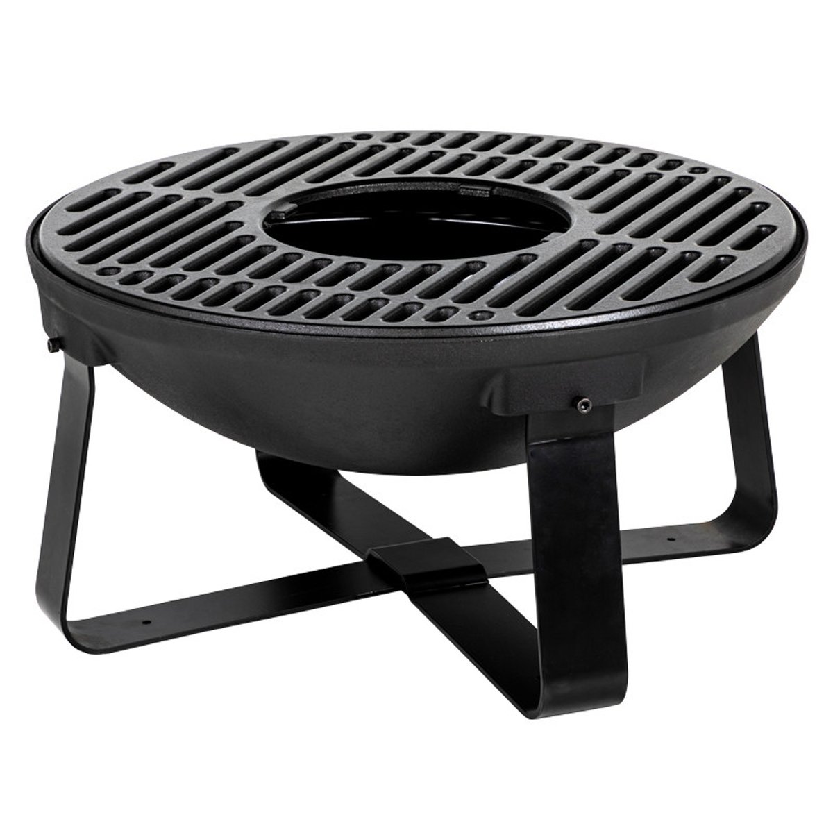 Brasero d'extérieur, en fonte, BRASERO FONTE 50 noir, SOMAGIC
