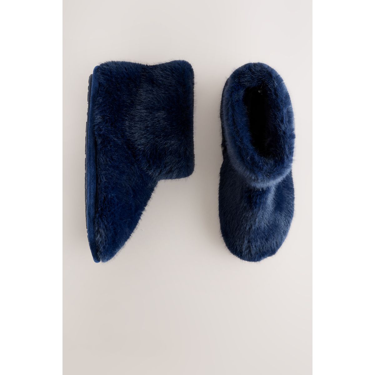 Chaussons bottines bleu marine, NEXT