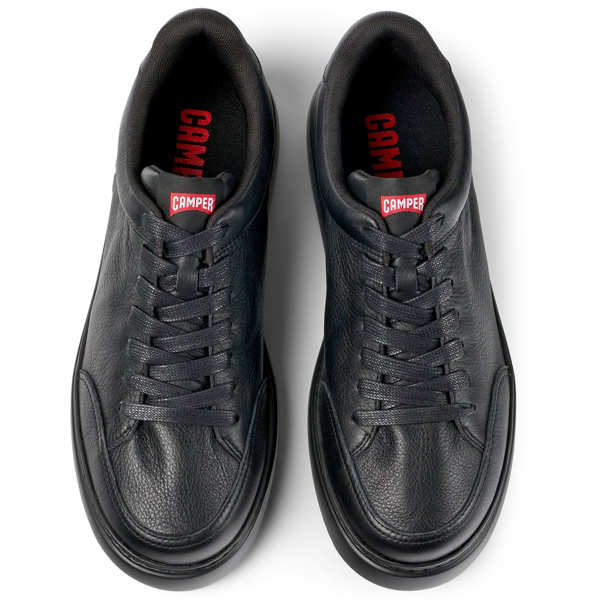 Baskets Runner K21 cuir noir, CAMPER