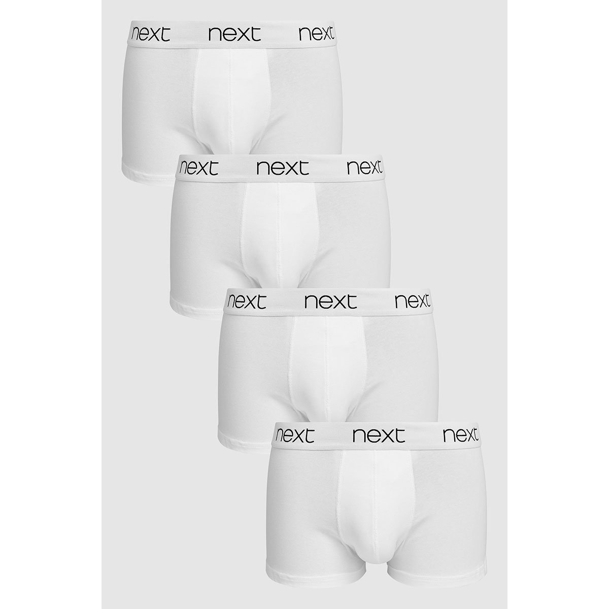 Caleçons taille basse, lot de 4 blanc, NEXT