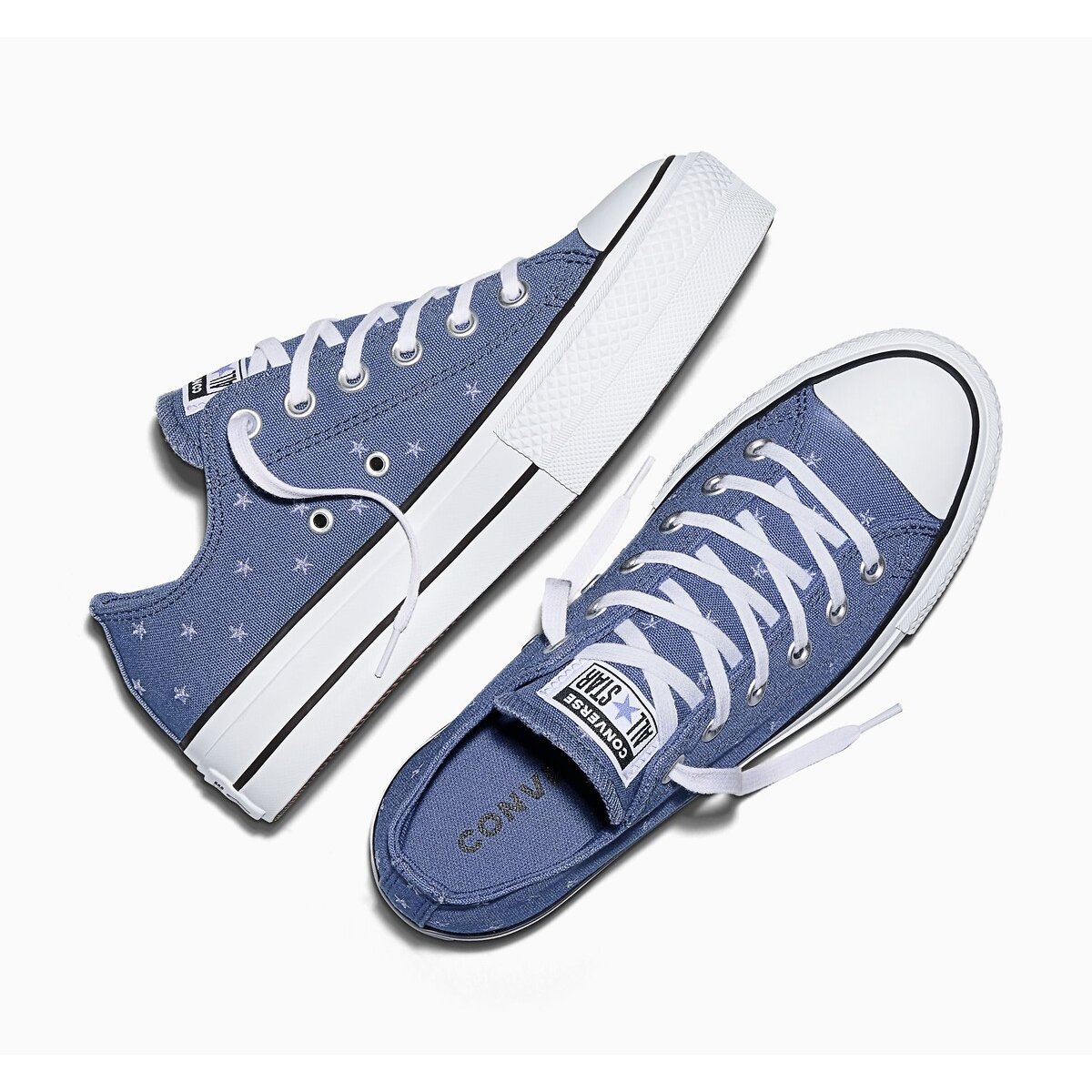 Baskets CTAS Lift Embroidered Stars bleu, CONVERSE