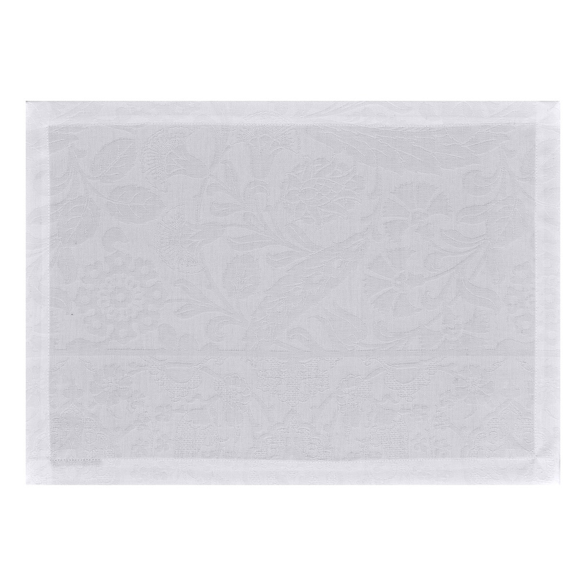 Set de table en Coton, VOYAGE ICONIQUE nuage, LE JACQUARD FRANCAIS
