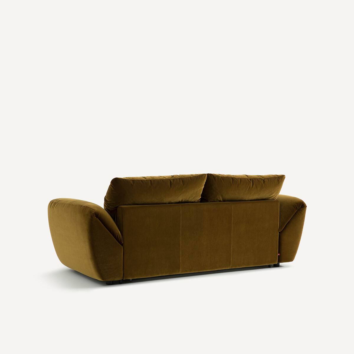 Canapé 3P convertible velours, Edgar bronze, AM.PM