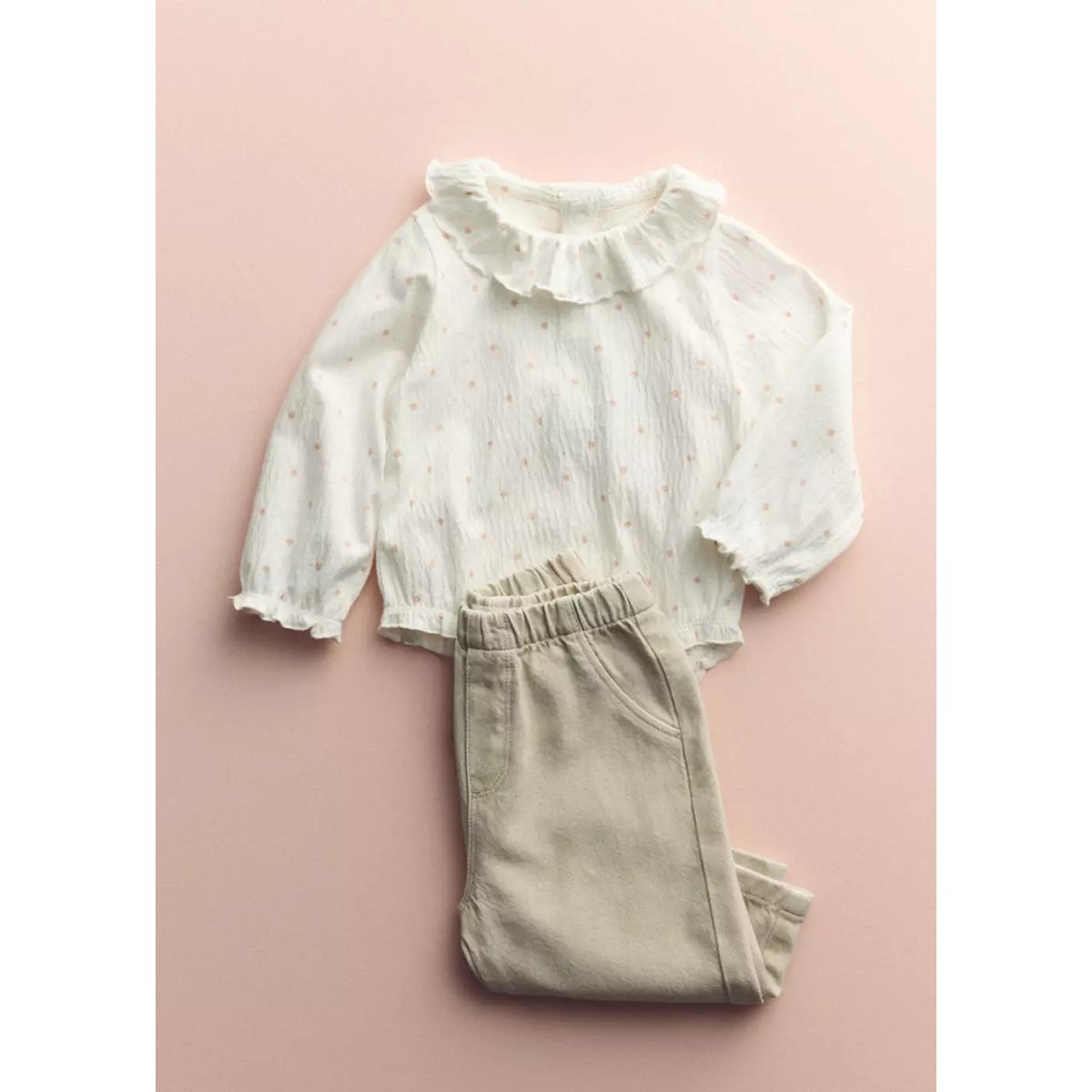 Body col Claudine blanc cassé, MANGO BABY