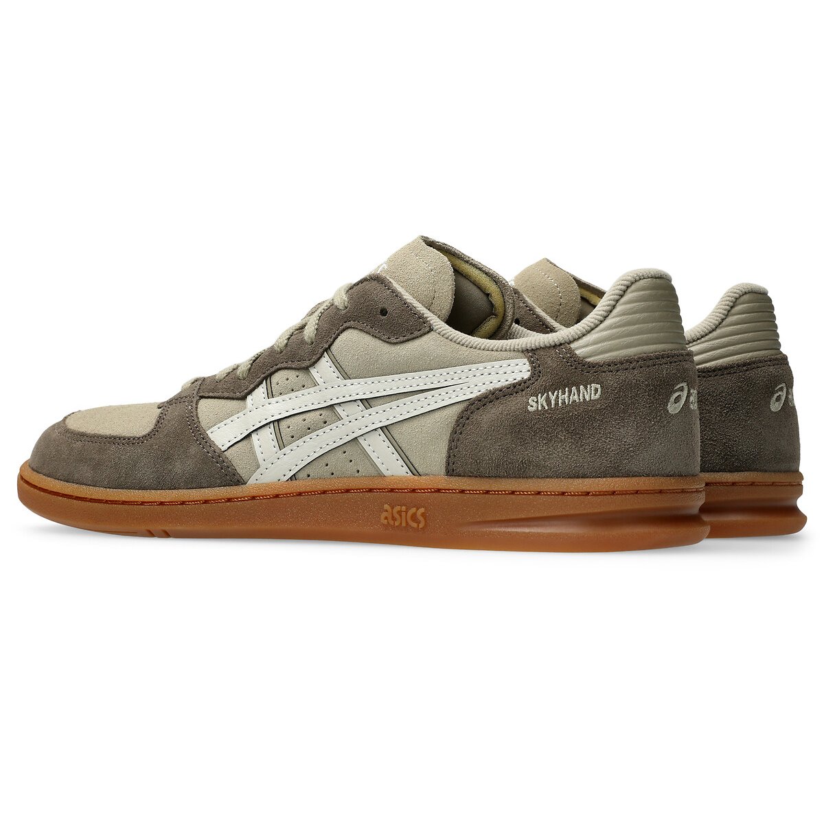 Zapatillas de piel SKYHAND OG beige/gris , ASICS