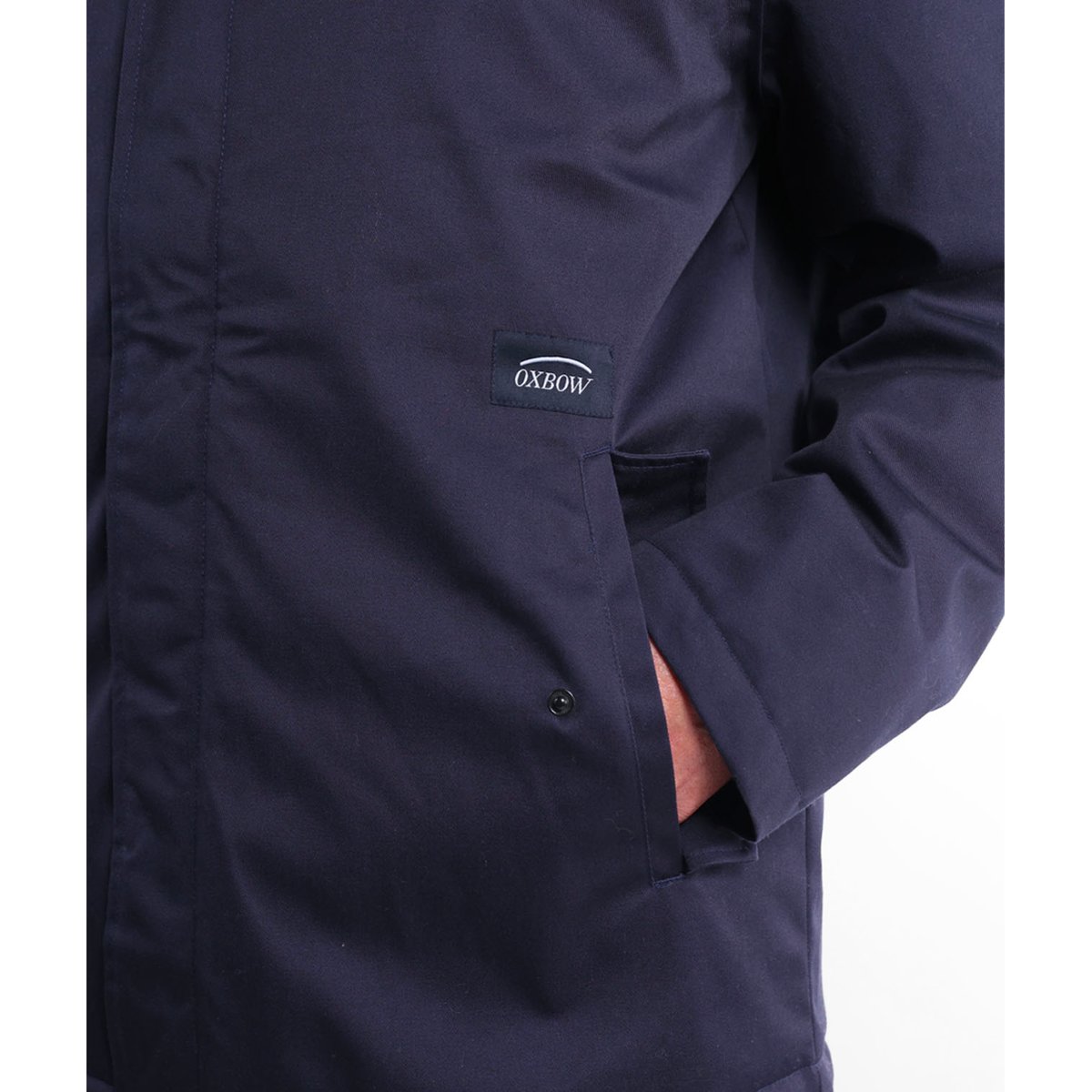 Veste twill JACOBEL deep marine, OXBOW