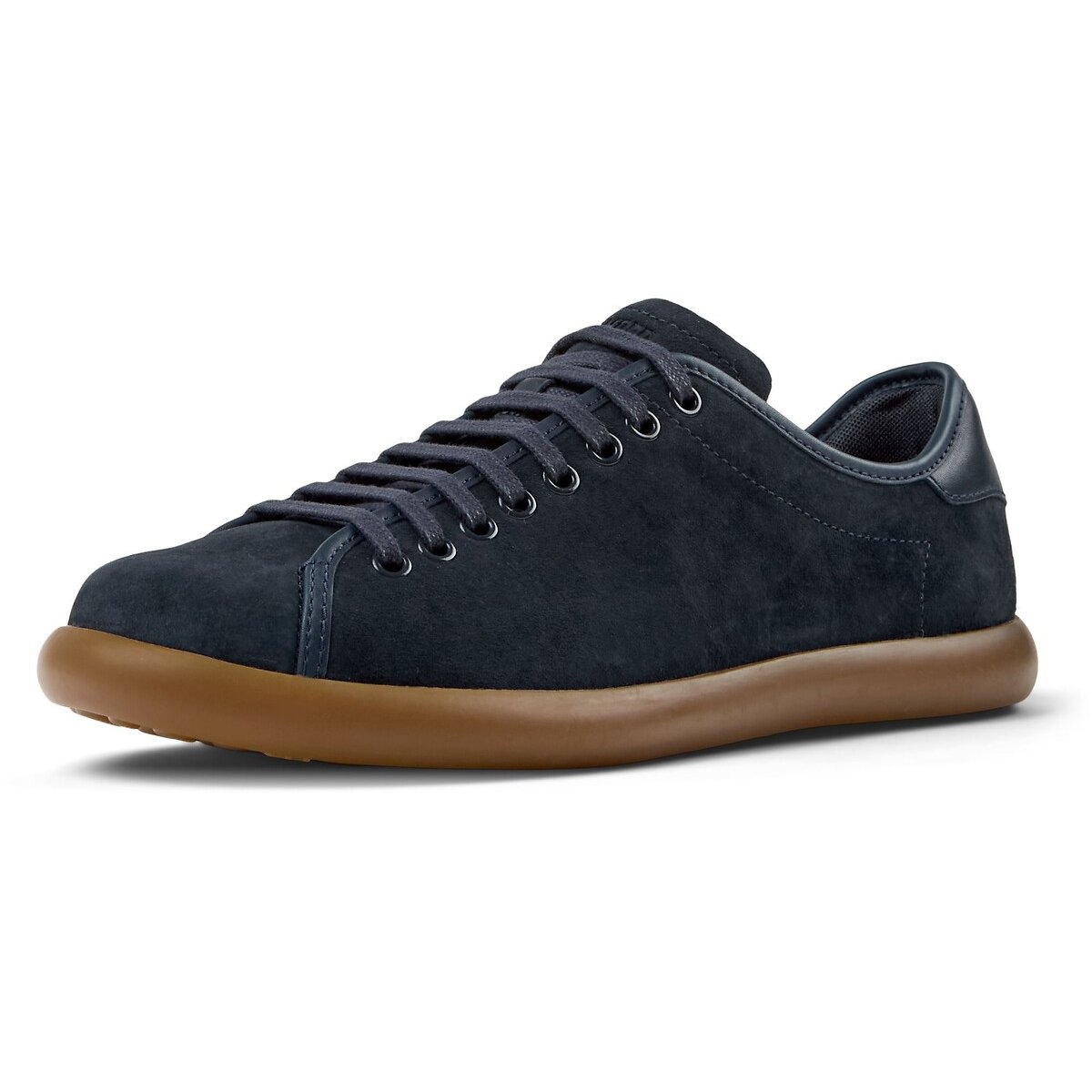 Pelotas Soller Suede Leather Trainers navy blue, CAMPER