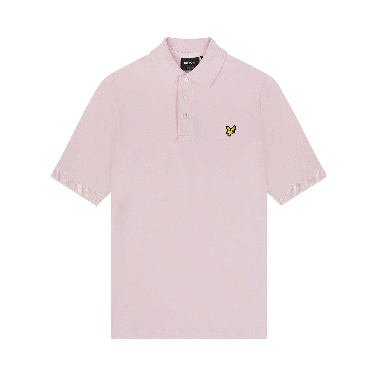 Polo en coton rose clair, LYLE & SCOTT