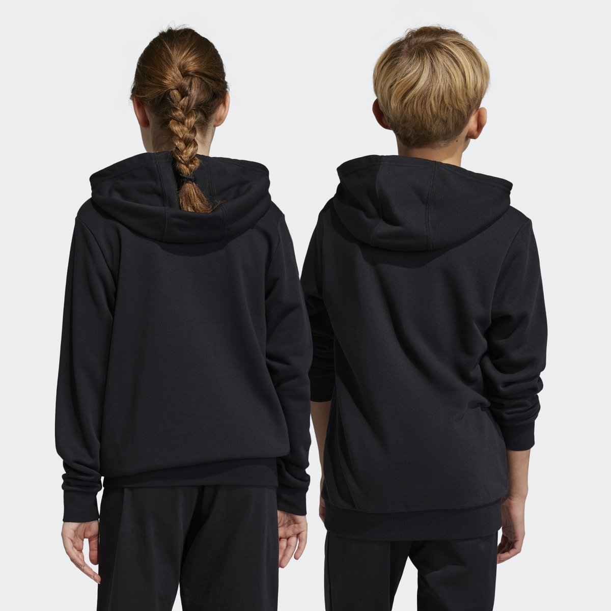Sweat à capuche noir, ADIDAS SPORTSWEAR