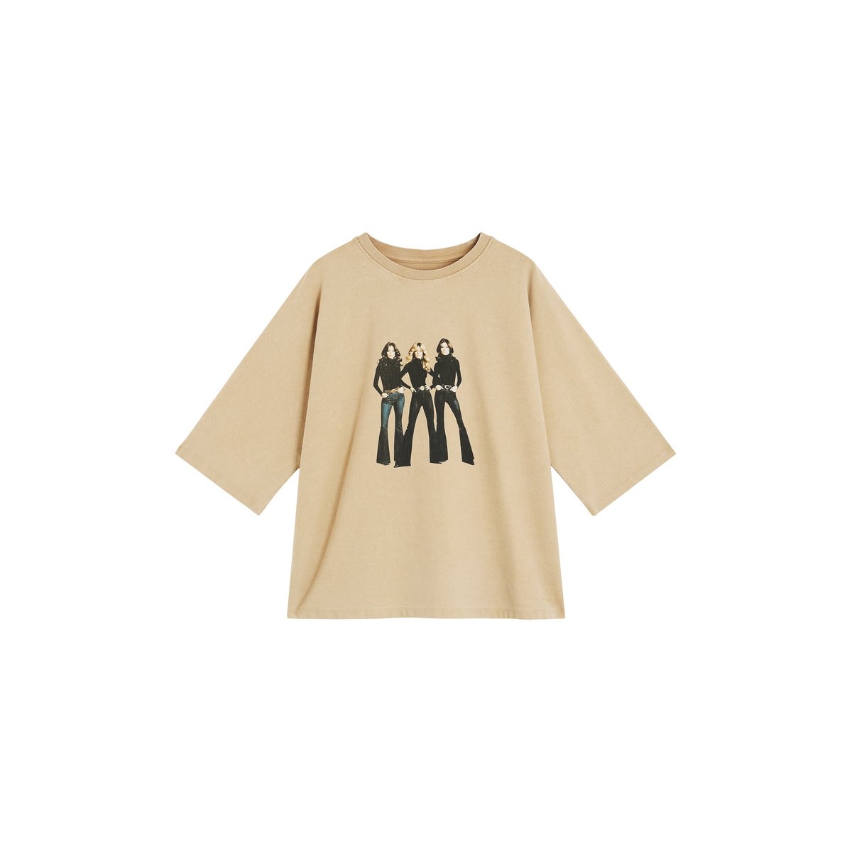 TSHIRT BILLIEFUN crème, PULLIN