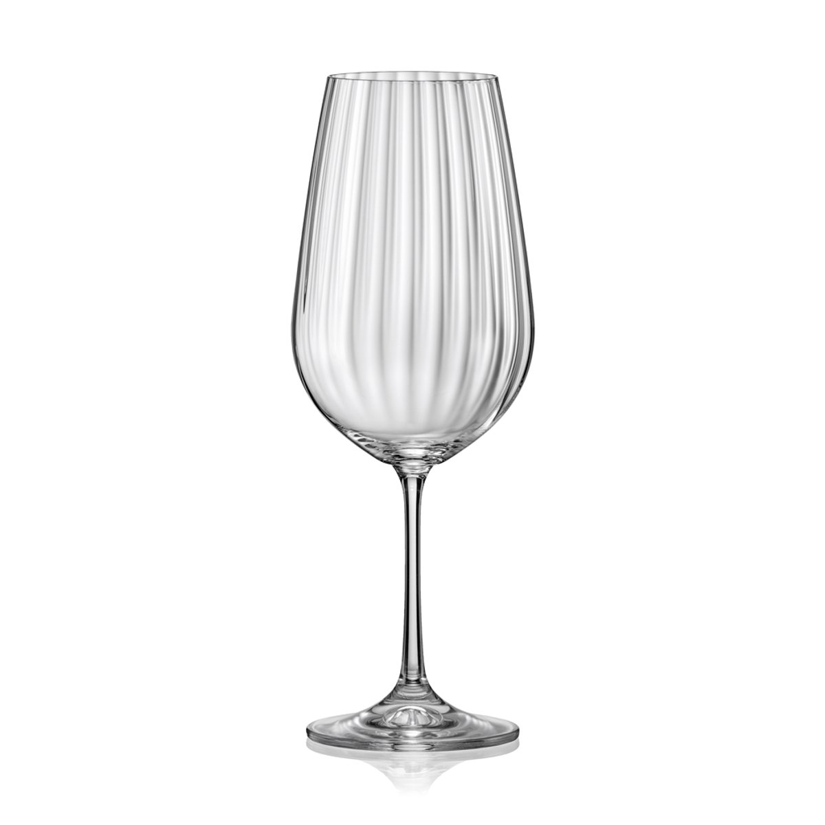 Boîte de 6 verres à pied Waterfall 55 cl - WATERFALL transparent / cristal, TABLE PASSION