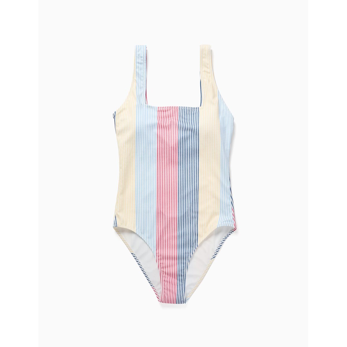 Maillot de bain à rayures avec doublure You&Me rouge, ZIPPY