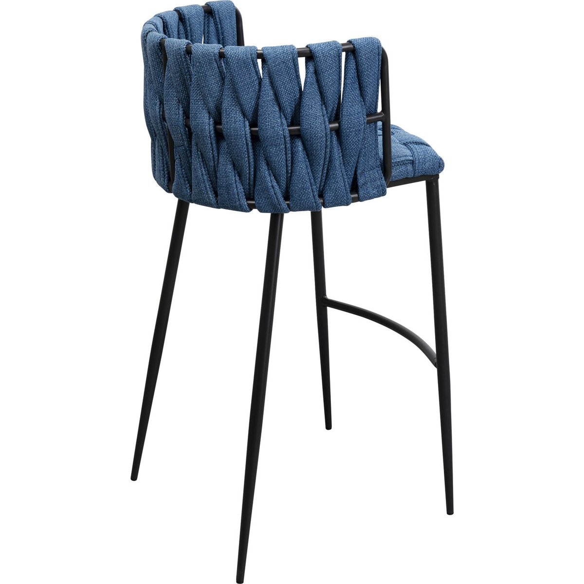 Chaise de bar, SALUTI bleu, KARE DESIGN