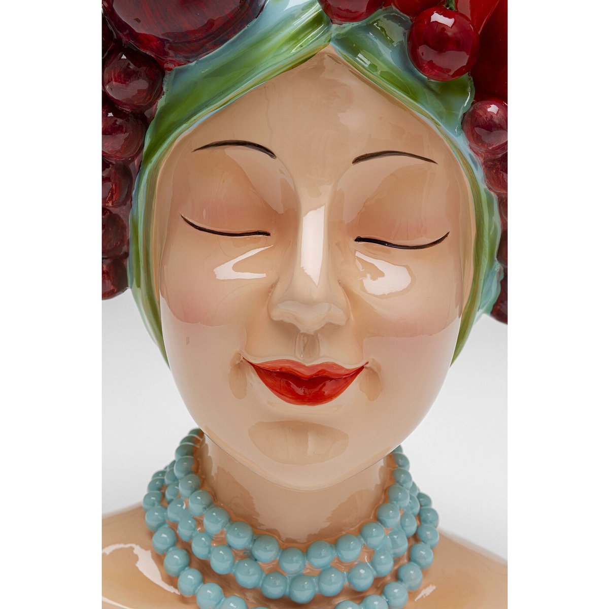 Vase femme fruits multicolore, KARE DESIGN