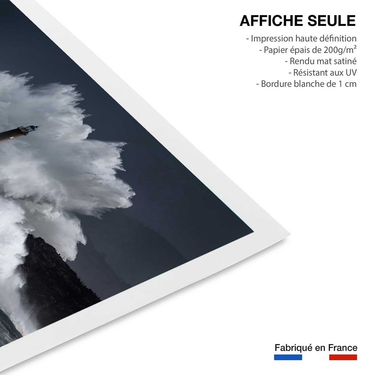 Affiche Phare fantôme affiche seule, HEXOA