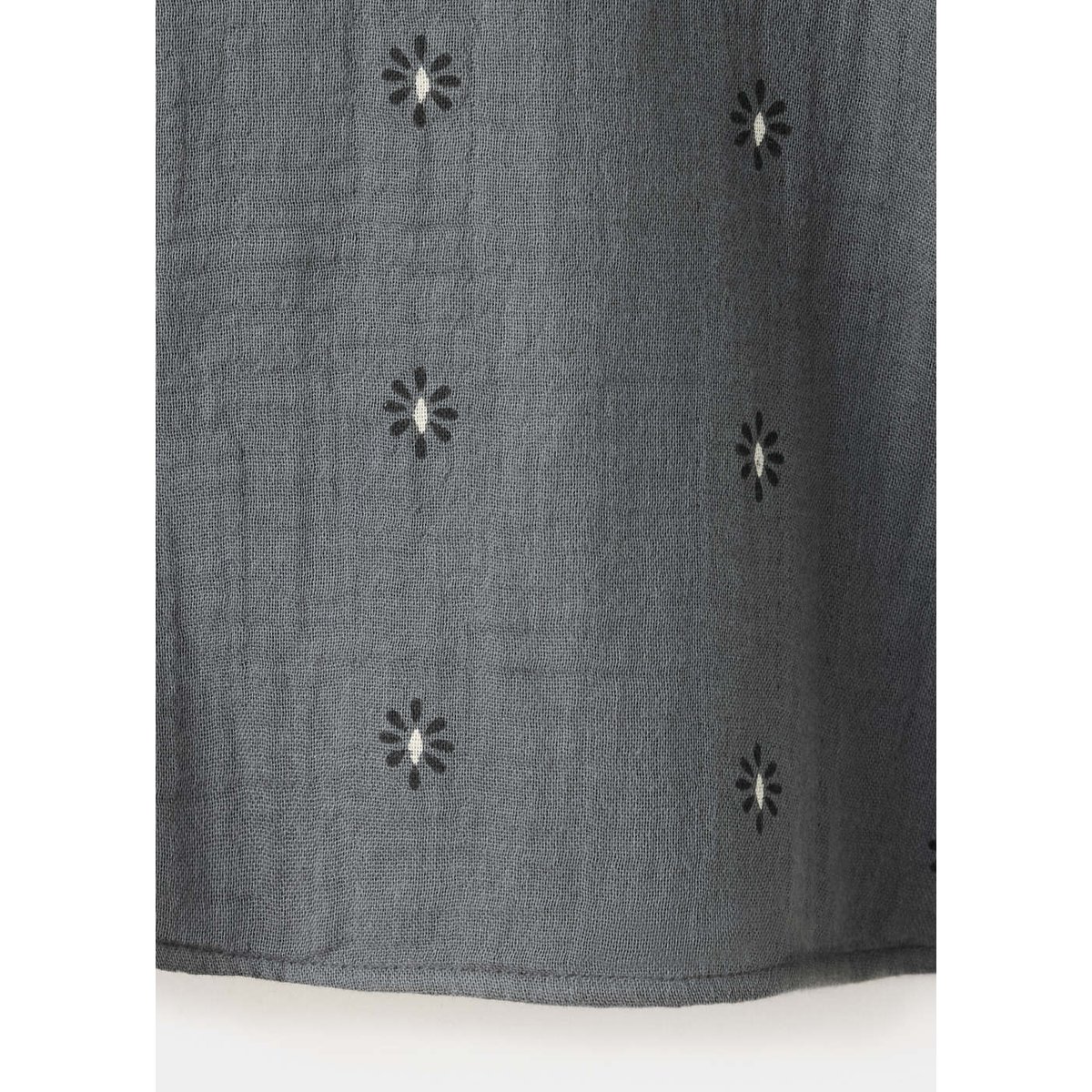 Blouse imprimée à col asymétrique gris, MANGO KIDS