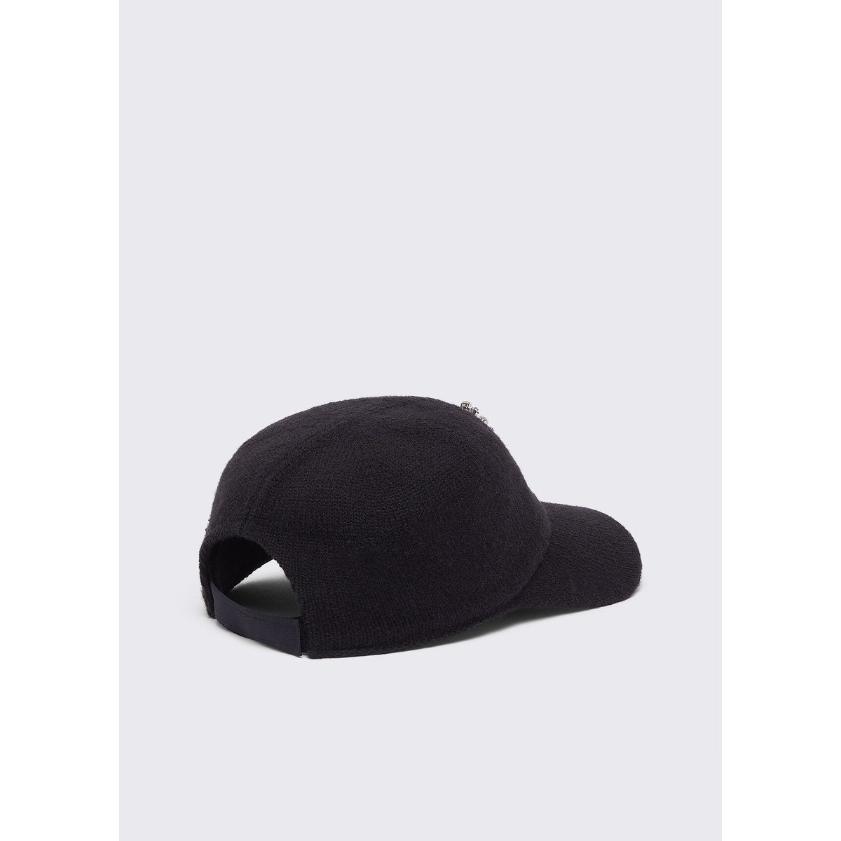 Casquette de baseball avec broderie bijou noir, LIU JO