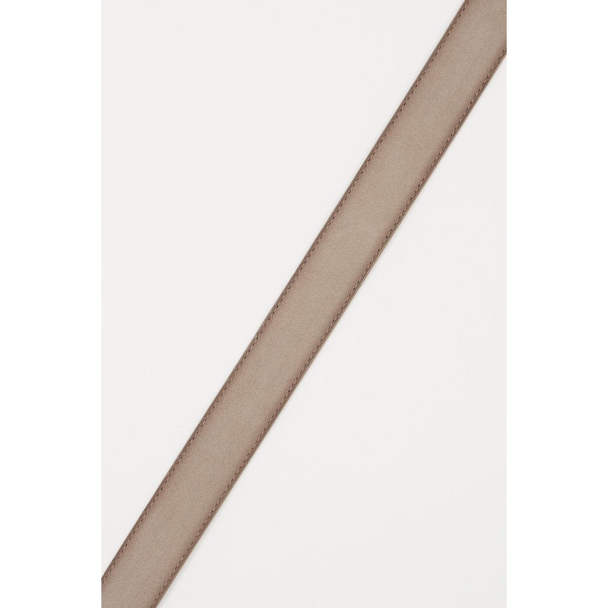 Ceinture en cuir aspect daim mastic, MCS